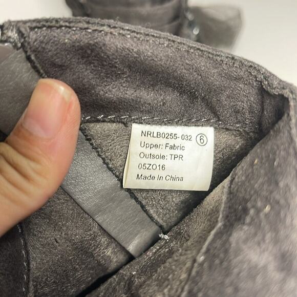 Not Rated Midas Gray Embellished Cowgirl  Boots Women's Size 6 - Picture 5 of 9